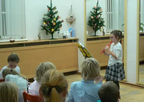 Koncert žáků Hany Haltufové 11.12.2017