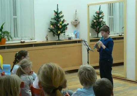 Koncert žáků Hany Haltufové 11.12.2017