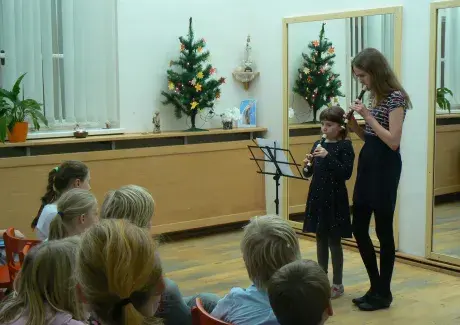 Koncert žáků Hany Haltufové 11.12.2017