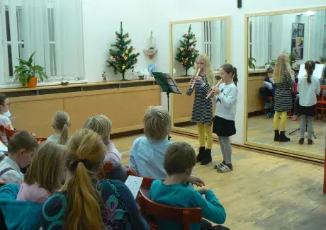 Koncert žáků Hany Haltufové 11.12.2017