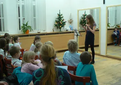 Koncert žáků Hany Haltufové 11.12.2017