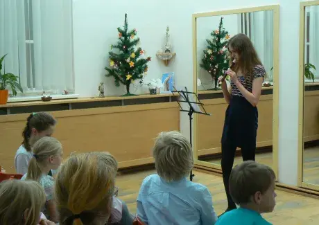 Koncert žáků Hany Haltufové 11.12.2017