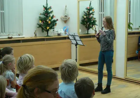 Koncert žáků Hany Haltufové 11.12.2017