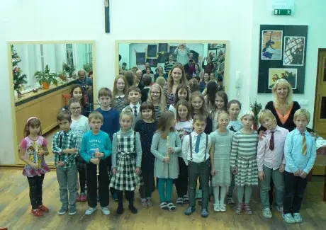 Koncert žáků Hany Haltufové 11.12.2017