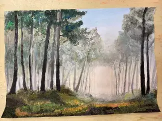 Září v ZUŠ - výtvarný obor