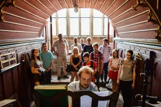 Exkurze varhaníků do Kutné Hory