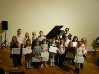 Koncert žáků Jany Hronovské 6.12.2017